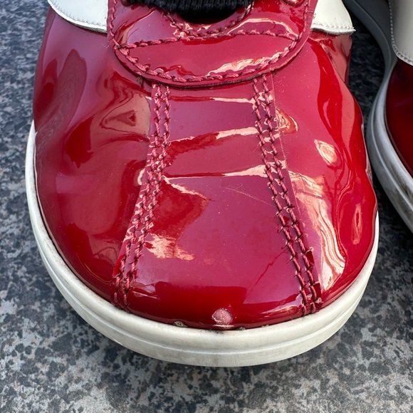 Gucci Men’s Falacer Hebron Web Patent Leather. U.S Size 7. - Picture 5 of 12